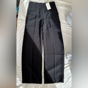 Aritzia Unlimited Pants Black (Tailored Trousers with Classic Creases)